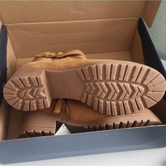 New! Cole Haan Catherine Bootie - Golden Honey Size 7 - Picture 6 of 7